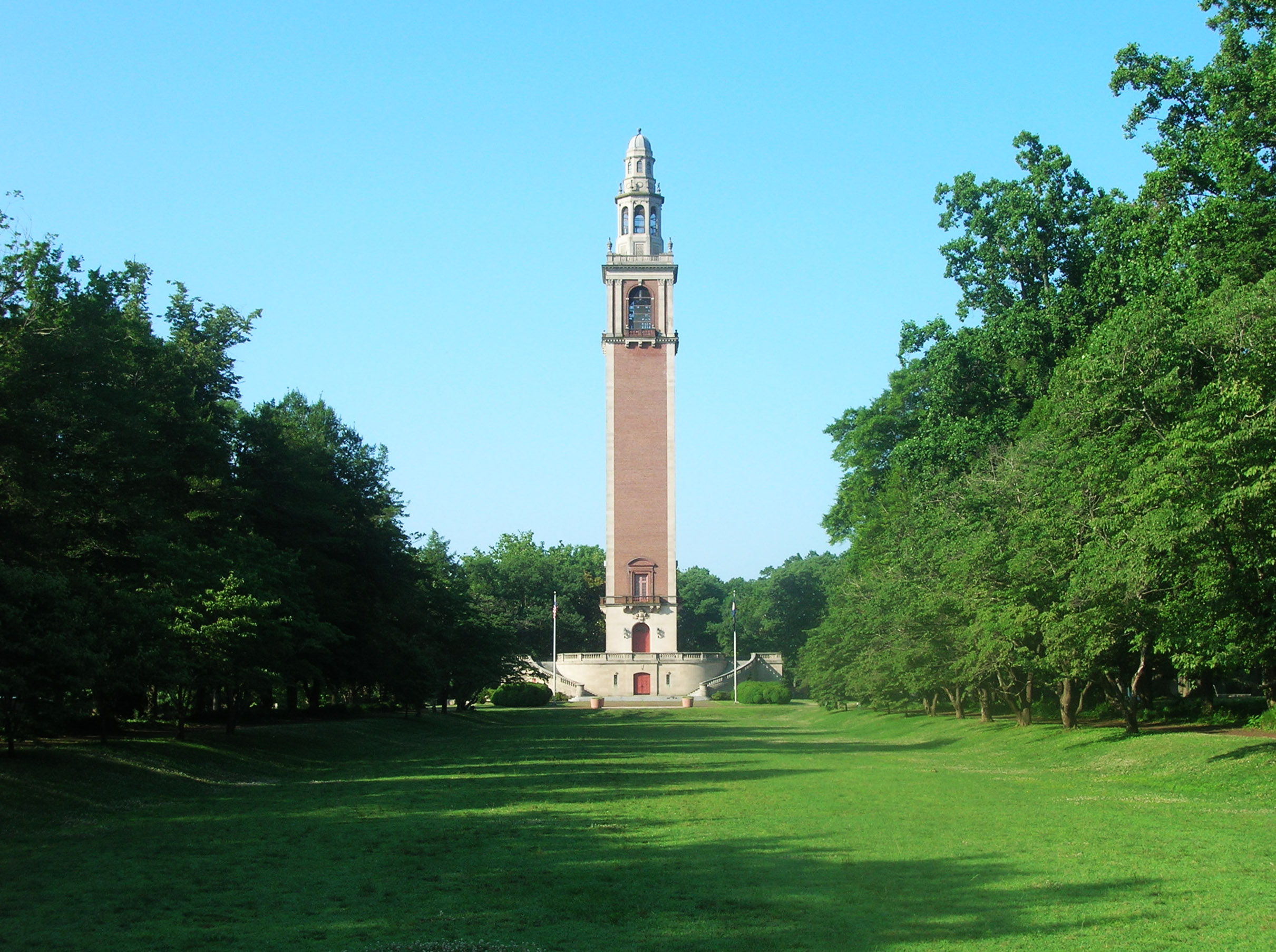 Far view of the Carillon